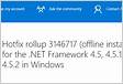 Hotfix rollup for the.NET Framework and the.NET
